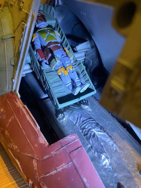 Kenner vintage star wars Slave 1 custom Helsinki - valokuva 5