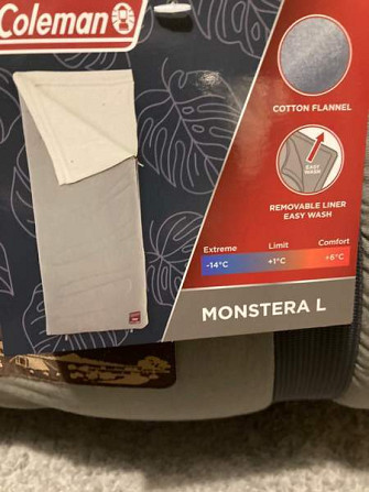 Coleman Monstera L Makuupussi Akaa - valokuva 1
