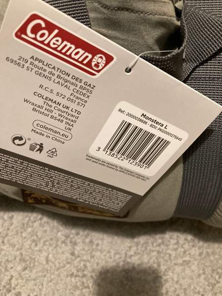 Coleman Monstera L Makuupussi Akaa - photo 4