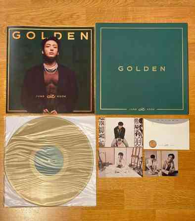 BTS - Jungkook Golden LP Helsinki