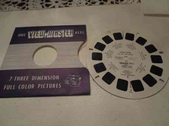 3 kpl, View Master Kuvakiekkoja, FT - 4, A- B - C, Lasten Turku