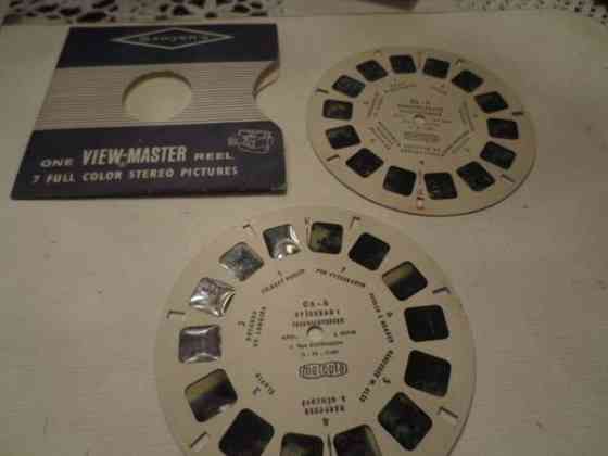 2 kpl View Master kuvakiekkoja, 06 - 5-6, Praha Turku