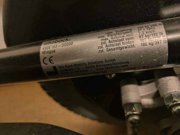 Sähköpyörätuoli Ottobock Wingus Оулу - изображение 5