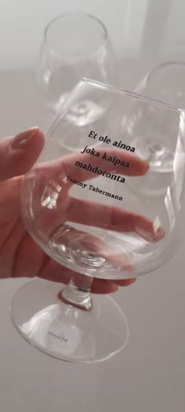 Konjakkilasit Tommy Tabermann 3 kpl Jyvaeskylae – foto 1