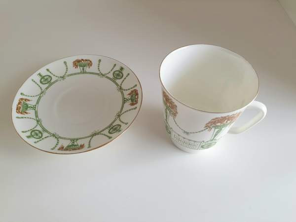 Kahvisetti Lomonosov posliinia 2 kuppia Helsinki - valokuva 3