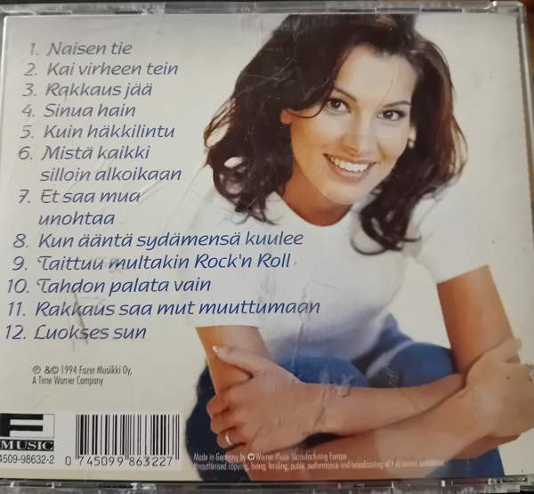 Arja Koriseva, Naisen tie CD Ylöjärvi - valokuva 2