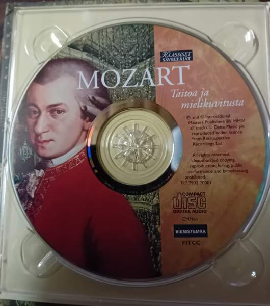 Mozart, taitoa ja mielikuvitusta CD Yloejaervi – foto 2