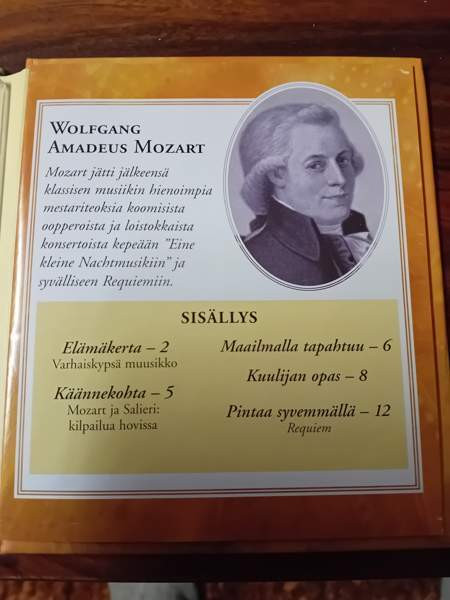 Mozart, taitoa ja mielikuvitusta CD Yloejaervi – foto 3