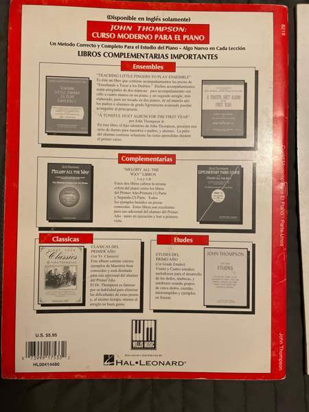 Nuottikirjat pianolle, aloittelijat Espoo – foto 2