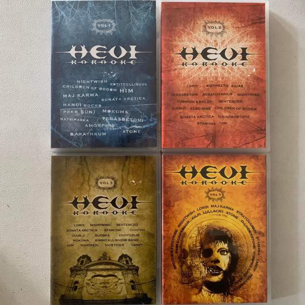HEVI KARAOKE DVD setti Kurikka - valokuva 1