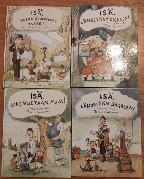 Kirjoja lapsille Majaluoma, Harjanne  ja Viiru Espoo – foto 1