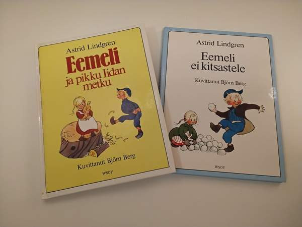 Vaahteramäen Eemeli -kirjat 2 kpl Kokemäki - photo 1