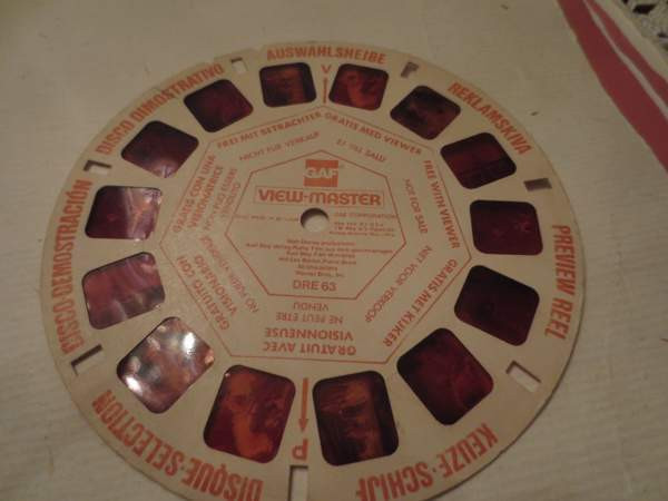 View Master kuvakiekko, DRE 63, Lasten Turku - valokuva 1