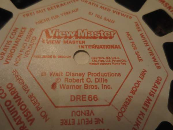 View Master kuvakiekko, DRE 66, Lasten Disney Turku - valokuva 2