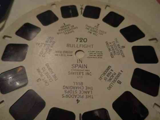 View Master kuvakiekko, 720, Härkätaistelu Turku