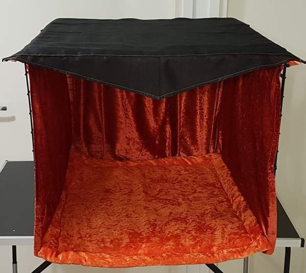 Kissanäyttelyverhot oranssi Vantaa – foto 2