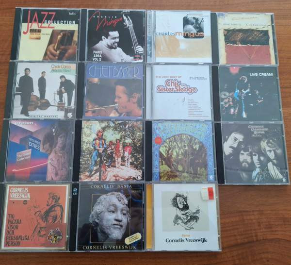 400 CD-levyä - rock, Jazz, Pop jne. Kaikista kuva Vantaa - photo 4