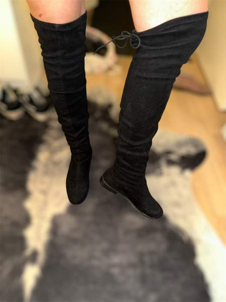 Mustat pitkät saappaat Kuopio - photo 1