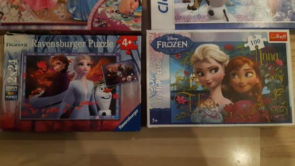 5kpl palapelejä Frozen ja Prinsessa Tampere - photo 4