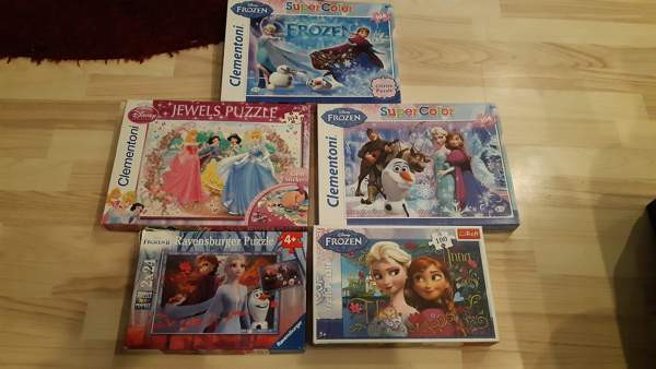 5kpl palapelejä Frozen ja Prinsessa Тампере - изображение 1