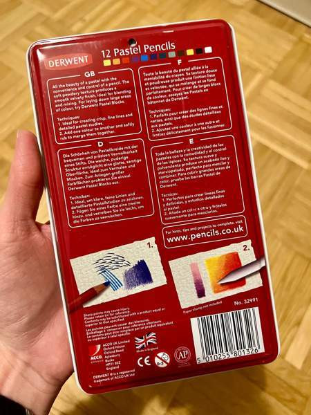 Derwent Pastel pencils - Pastellikynät setti Эспоо - изображение 4