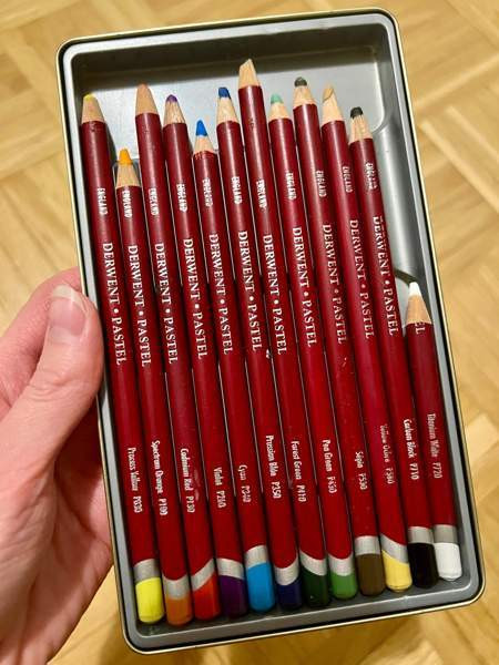 Derwent Pastel pencils - Pastellikynät setti Эспоо - изображение 2