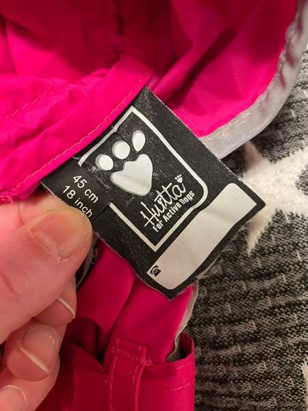 Pinkki Hurtta koiran sadetakki 45cm Jyvaeskylae – foto 3