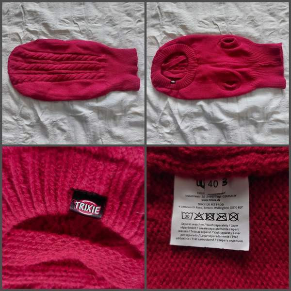 Myydään Trixie-koiran neulepaita, koko 40 Vantaa - valokuva 1