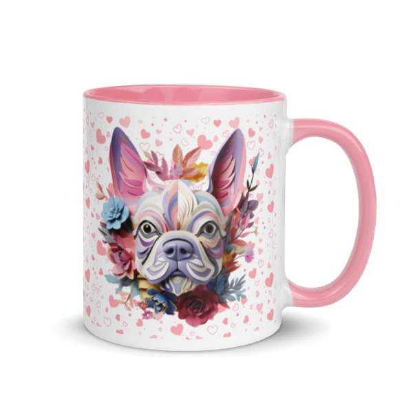 Ranskanbulldoggi muki, mukeja, koira kahvimuki Kurikka – foto 4