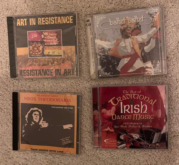 CD levyjä etno, kreikka, art in resistance, irkku Vantaa - photo 1