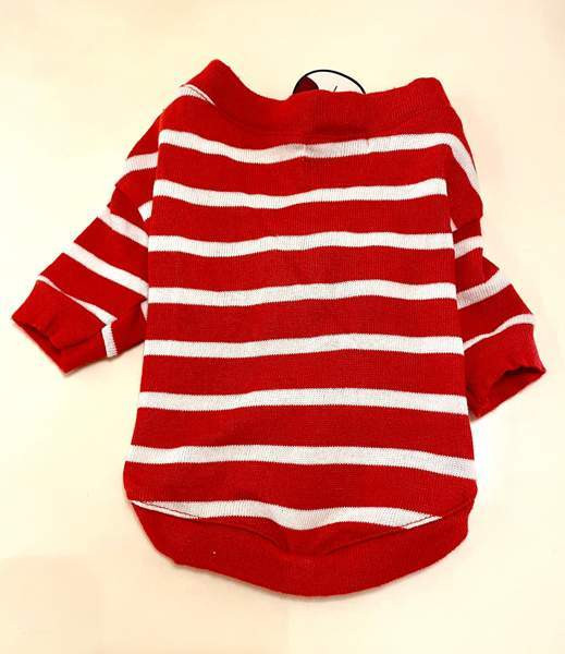 Koiran Neuletakki Red-White Rauff Loren, S Vaasa - valokuva 2