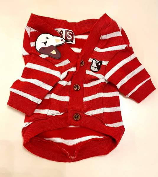 Koiran Neuletakki Red-White Rauff Loren, S Vaasa - valokuva 1