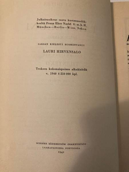 Hitler: Taisteluni 1 & 2 Rauma - photo 4