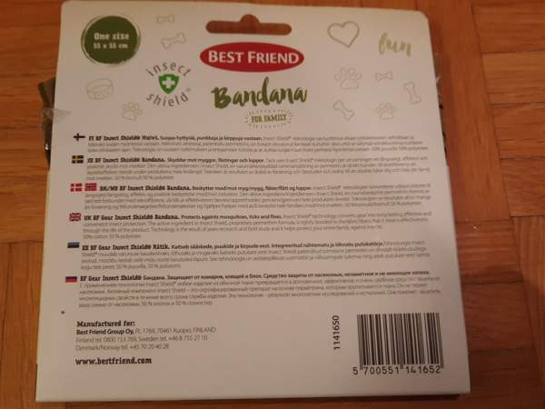 Insect Shield Huivi ötököitä vastaan 55x55cm Espoo – foto 5