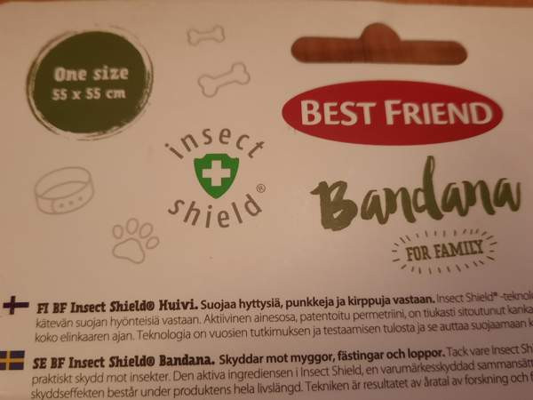 Insect Shield Huivi ötököitä vastaan 55x55cm Espoo – foto 2