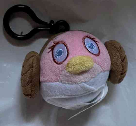Angry Birds Star Wars Leia Stella pehmolelu lelu Reppu kortiste clip klippi Joroinen