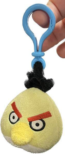 Angry birds keltainen lintu avaimenperä Pehmolelu Lelu Reppukoriste Joroinen - valokuva 1