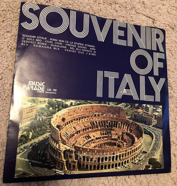 Souvenir Of Italy LP Vinyyli Joroinen - photo 1
