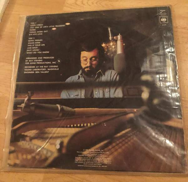 Ray Stevens Losin Streak LP Vinyyli Joroinen – foto 2