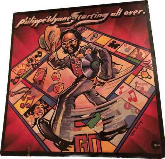 Philippe Wynne Starting All Over LP Vinyyli Joroinen