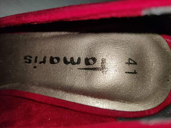 Tamaris punaiset korkokengät 41 Aura – foto 6