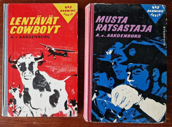 2 kpl Bas Banning seikkailukirjoja Коувола - изображение 1