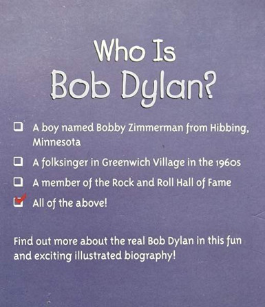 Who is BOB DYLAN by Jim O'connor Kouvola - photo 2