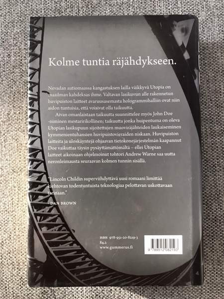 Utopia. Lincoln Child Лаппенранта - изображение 2