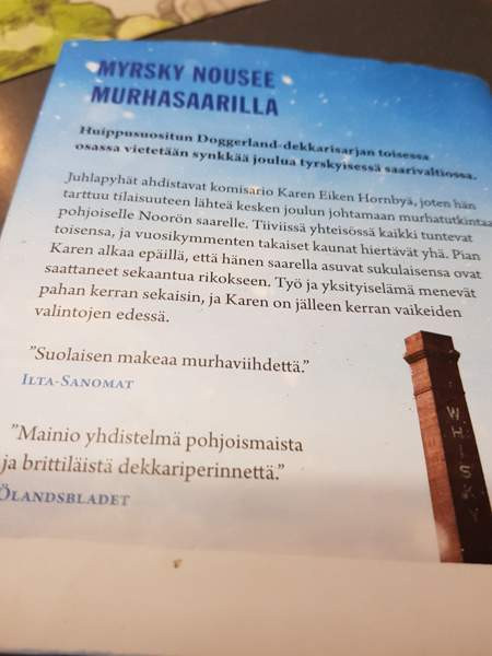 Myrskyvaroitus. Maria Adolfsson. Salo – foto 2