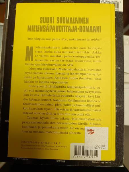 Ilosia aikoja, Mielensäpahoittaja, Tuomas Kyrö Pori - photo 2