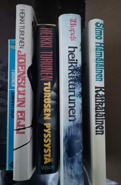 Kirjat 17kpl Paasilinna, Huovinen, Turunen Joensuu - valokuva 5