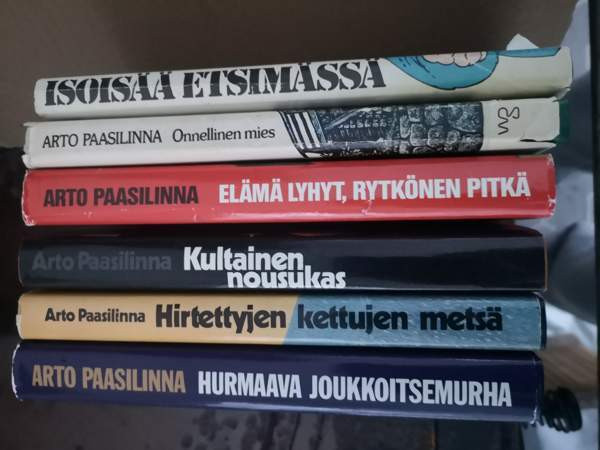 Kirjat 17kpl Paasilinna, Huovinen, Turunen Joensuu - valokuva 4