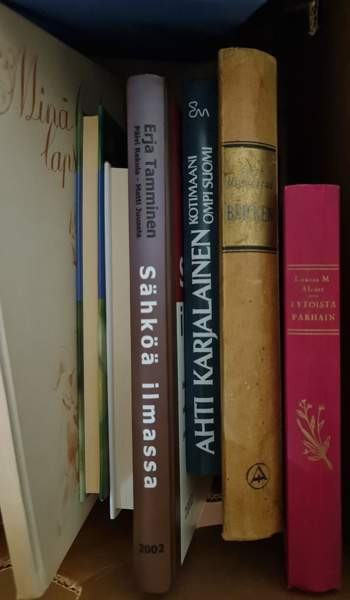 Paljon kirjoja, ammattikirj., kaunokirj., runokirjoja, tietokirjoja, romaaneja Kirkkonummi – foto 2