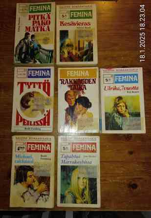 Femina romaaneja 80- luku Helsinki
